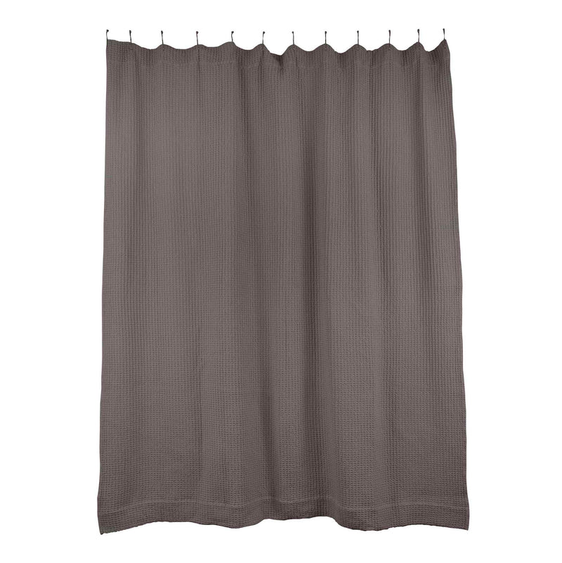 media image for Simple Waffle Shower Curtain in Various Colors design by Hawkins New York 280