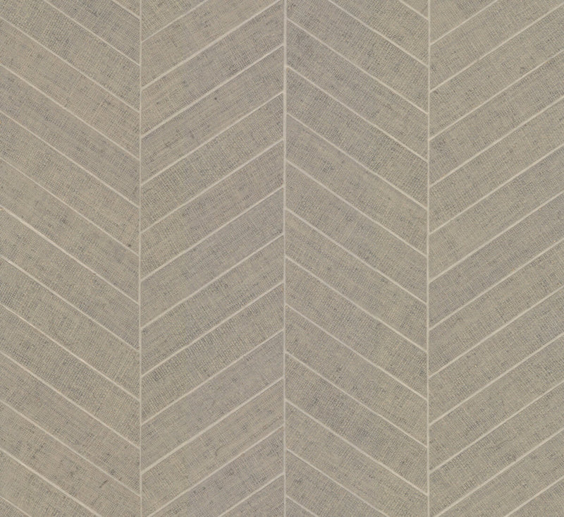 media image for Atelier Herringbone Wallpaper in Linen 273