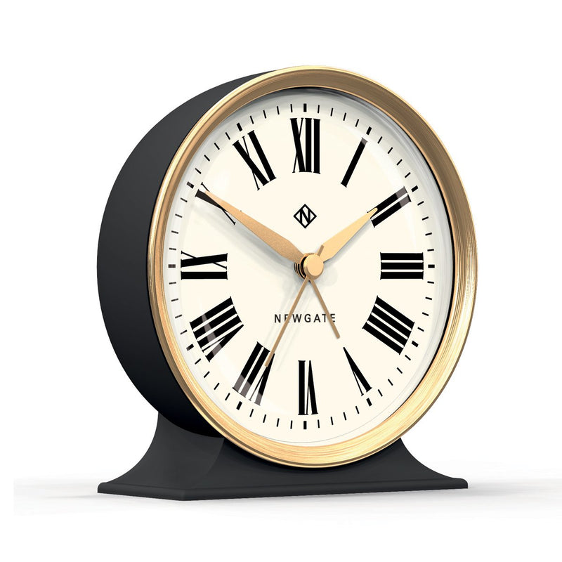 media image for hotel alarm clock with white face design by newgate 2 269