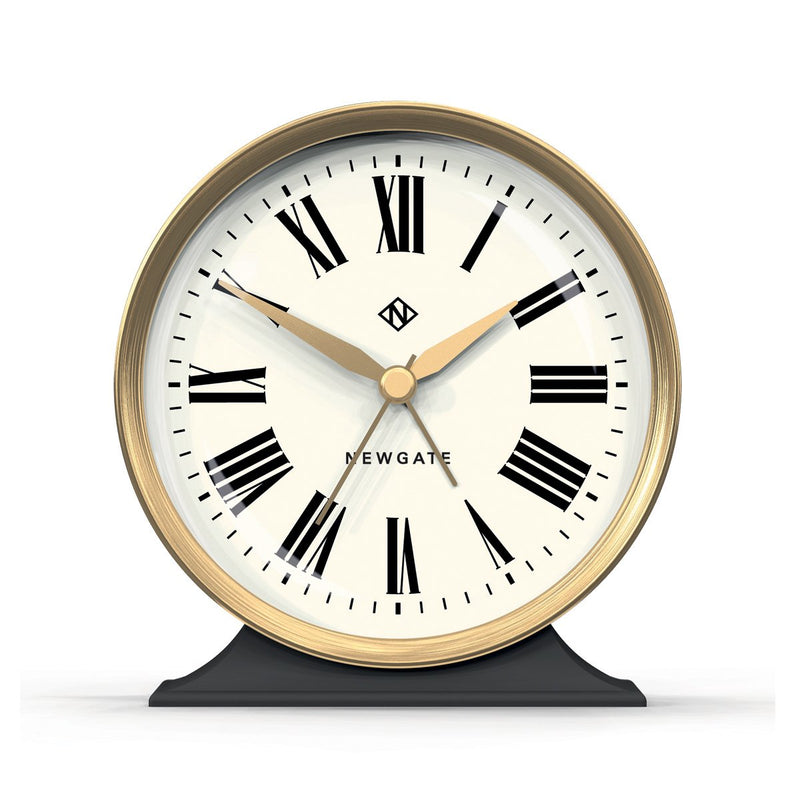 media image for hotel alarm clock with white face design by newgate 1 215