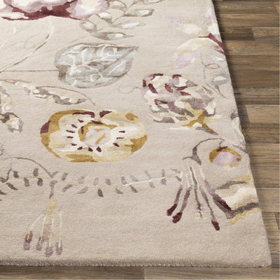 product image for Harlequin HQL-8041 Hand Tufted Rug in Camel & Dark Purple by Surya 43