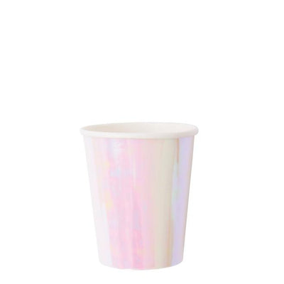 product image of iridescent party cups by meri meri 1 554