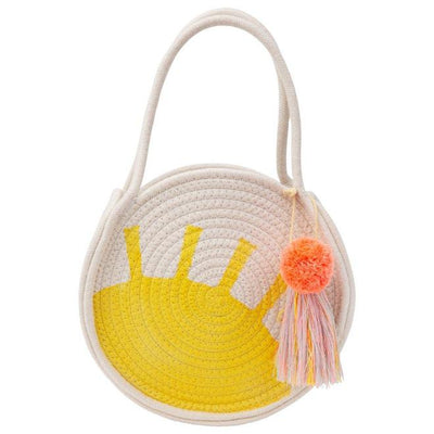 product image for sun woven cotton rope bag by meri meri 1 11