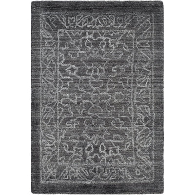 product image of Hightower HTW-3002 Hand Knotted Rug in Charcoal & Light Gray by Surya 542