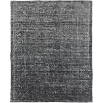 product image for Hightower HTW-3002 Hand Knotted Rug in Charcoal & Light Gray by Surya 22