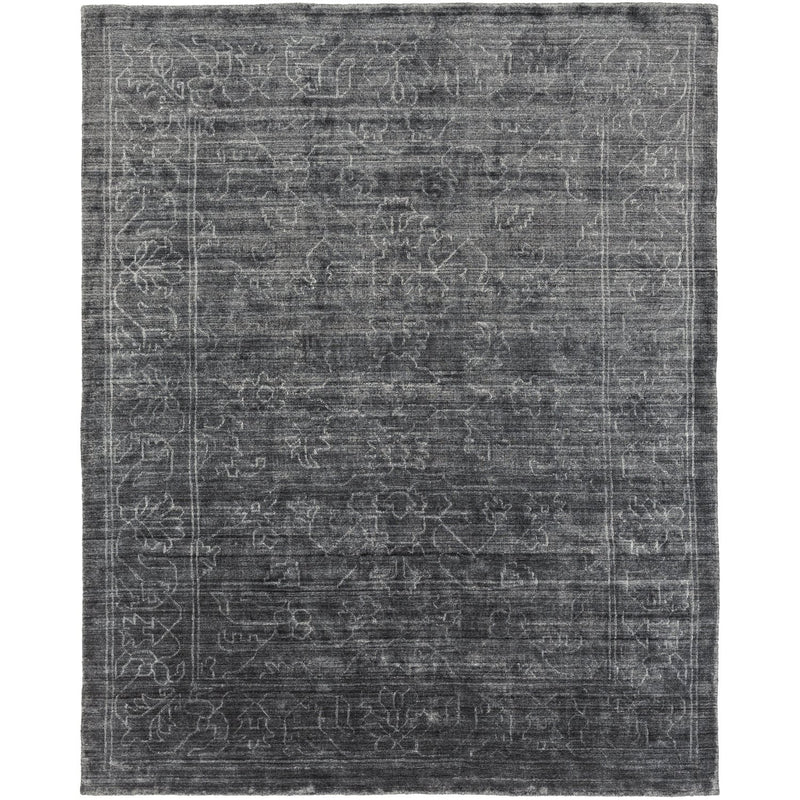 media image for Hightower HTW-3002 Hand Knotted Rug in Charcoal & Light Gray by Surya 263