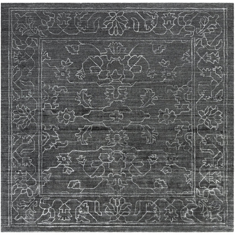 media image for Hightower HTW-3002 Hand Knotted Rug in Charcoal & Light Gray by Surya 223