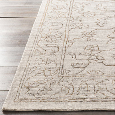 product image for Hightower HTW-3003 Hand Knotted Rug in Light Gray & Camel by Surya 37