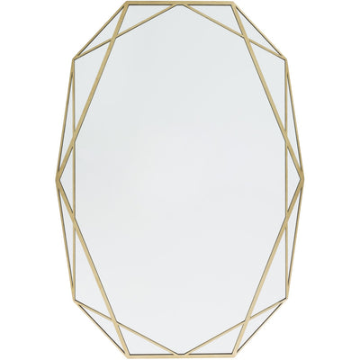 product image for Huntley HUT-001 Novelty Mirror in Gold by Surya 8