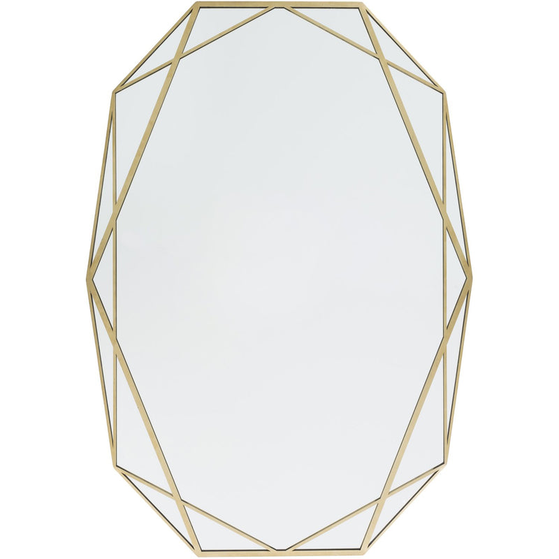 media image for Huntley HUT-001 Novelty Mirror in Gold by Surya 254
