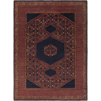 product image for Haven Burgundy & Navy Rug 52