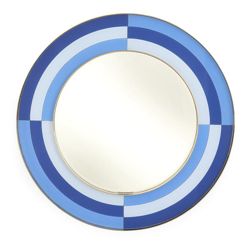 media image for harlequin round mirror by jonathan adler 7 275