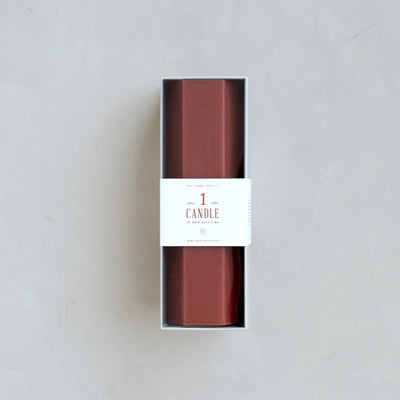 product image for fancy hexagon pillar candle 1 52
