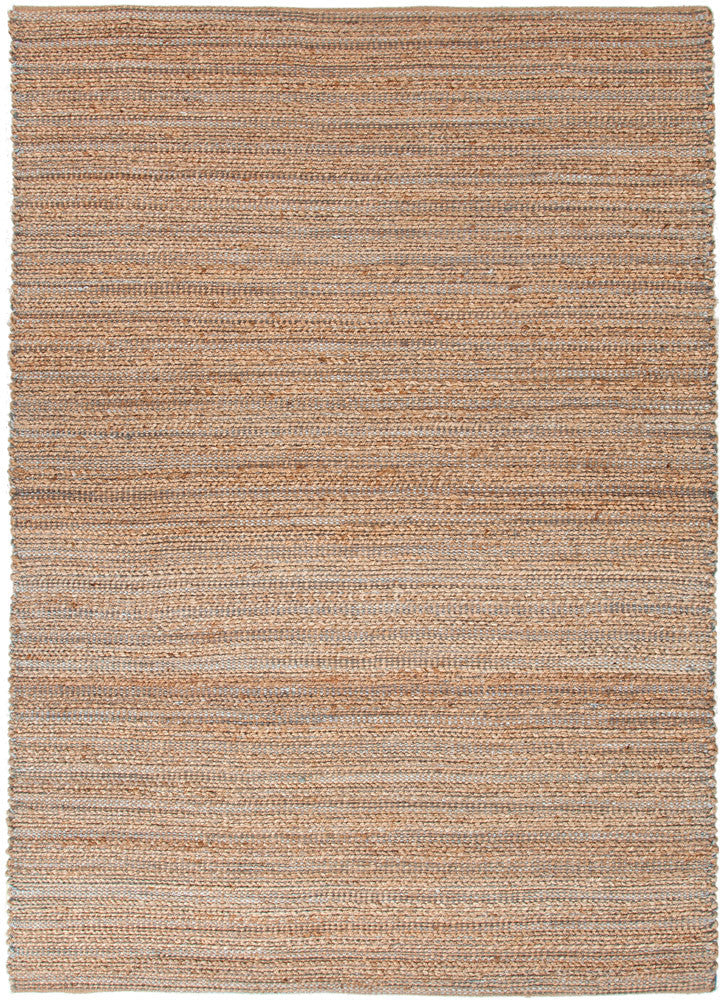 media image for Himalaya Collection Jute and Cotton Area Rug in Hockney Blue by Jaipur 223