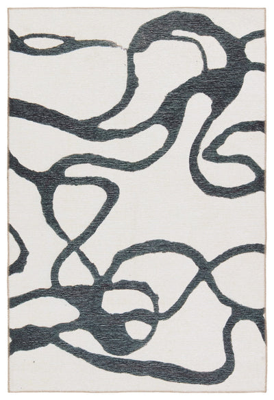 product image for Ibis Cosme Abstract White Gray Rug By Jaipur Living Rug157682 1 14