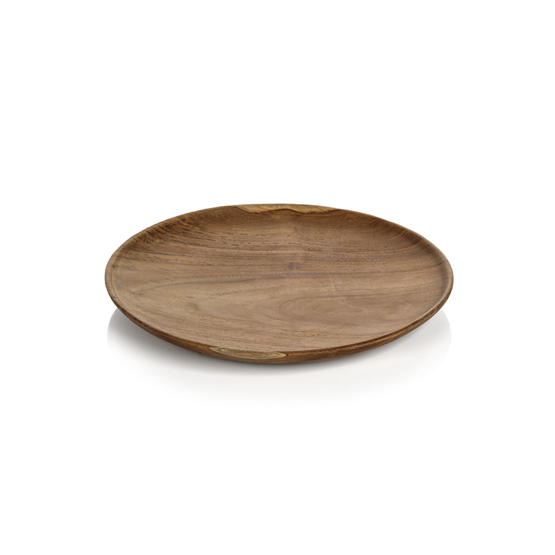media image for bali round teak root plate 3 244
