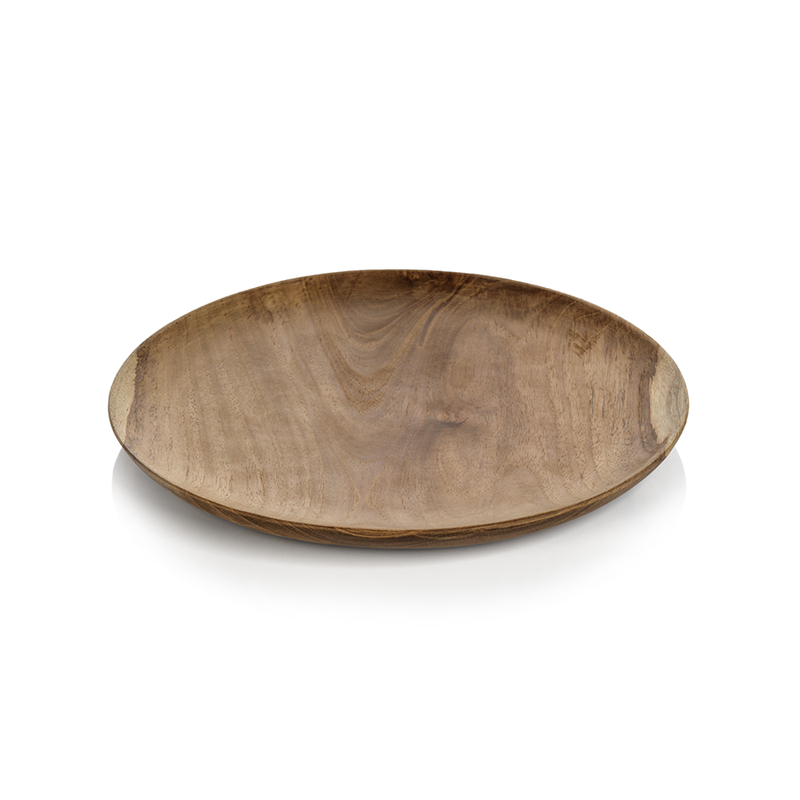 media image for bali round teak root plate 2 228