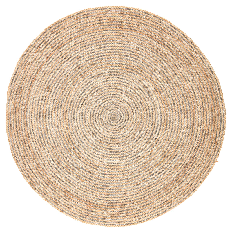 media image for Hastings Natural Solid Beige & Gray Area Rug 242