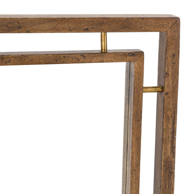 product image for Belmundo Floor Mirror in Antique Brass by BD Studio 75