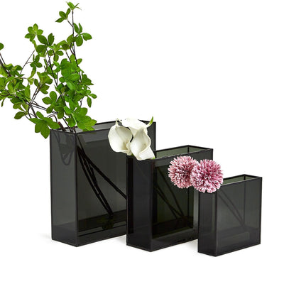 product image for Smoke Windows Square Vase - Set of 3 37