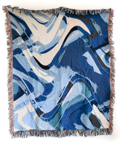 product image for depths woven throw blankets by elise flashman 1 73