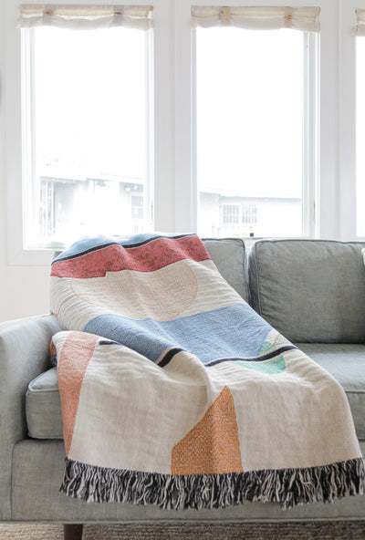 product image for summer woven throw blanket 6 86
