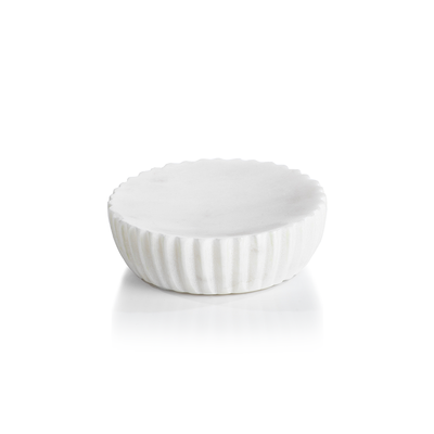 product image for mannara diameter marble soap dish by zodax in 6455 1 51
