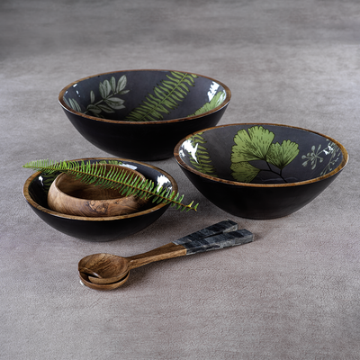 product image for arboretum mango wood bowl by zodax in 6864 10 84