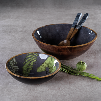 product image for arboretum mango wood bowl by zodax in 6864 8 10