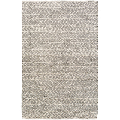 product image of Ingrid ING-2000 Hand Woven Rug in Black & Ivory by Surya 563