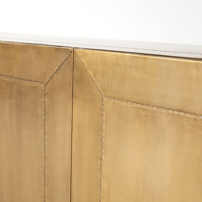 product image for Freda Sideboard In Aged Brass Clad 55