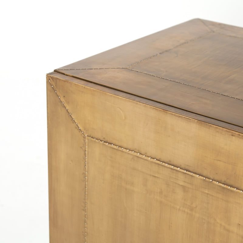 media image for Freda Sideboard In Aged Brass Clad 243
