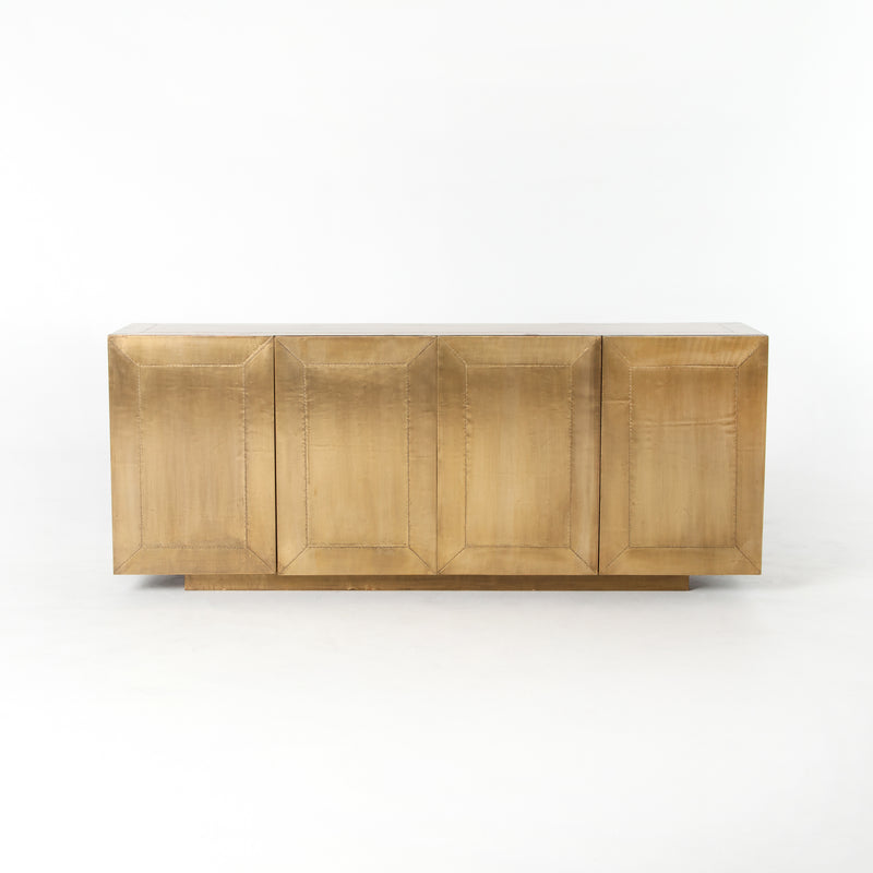 media image for Freda Sideboard In Aged Brass Clad 256