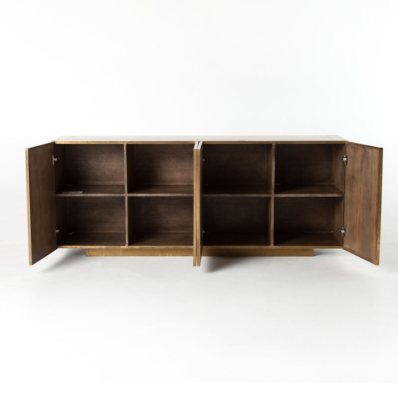 media image for Freda Sideboard In Aged Brass Clad 233
