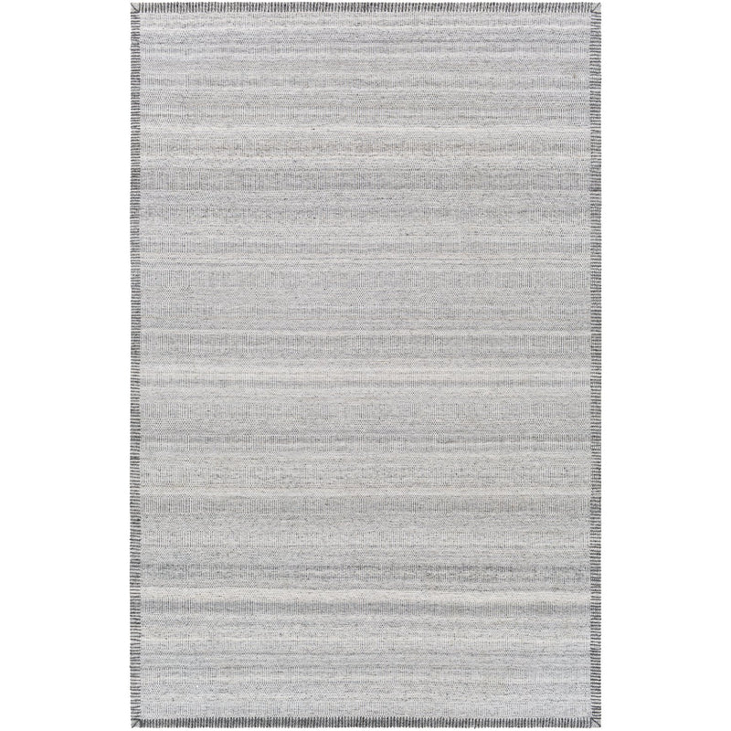 media image for Irvine IRV-2302 Hand Woven Rug in Silver Grey & Medium Grey by Surya 270