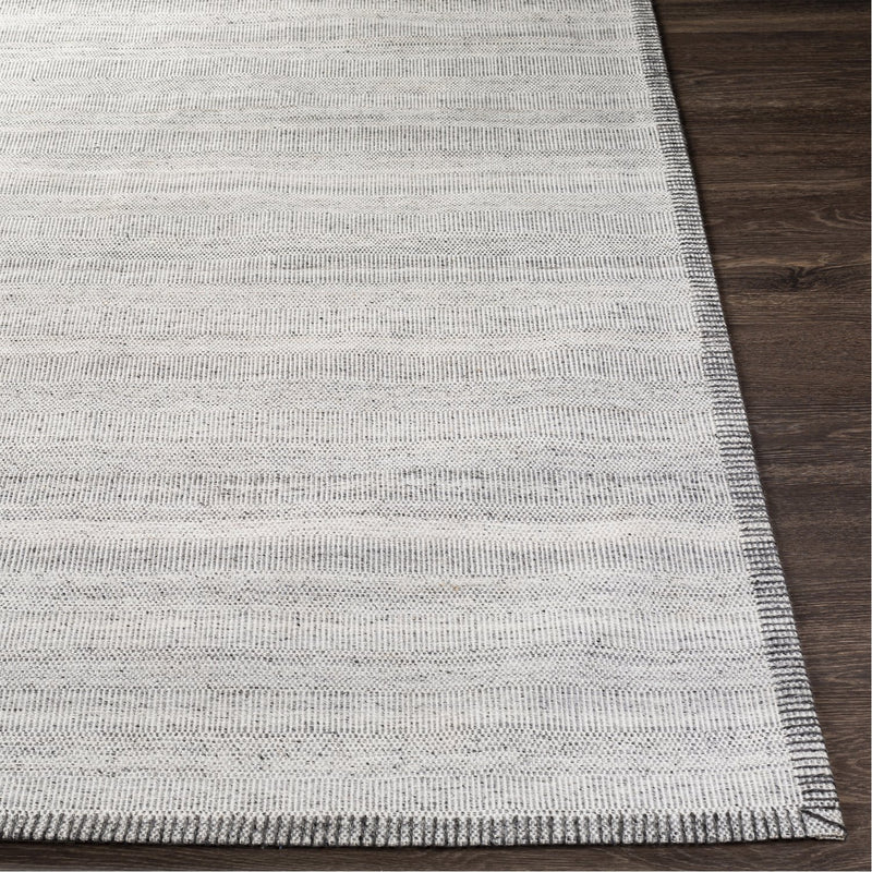 media image for Irvine IRV-2302 Hand Woven Rug in Silver Grey & Medium Grey by Surya 291