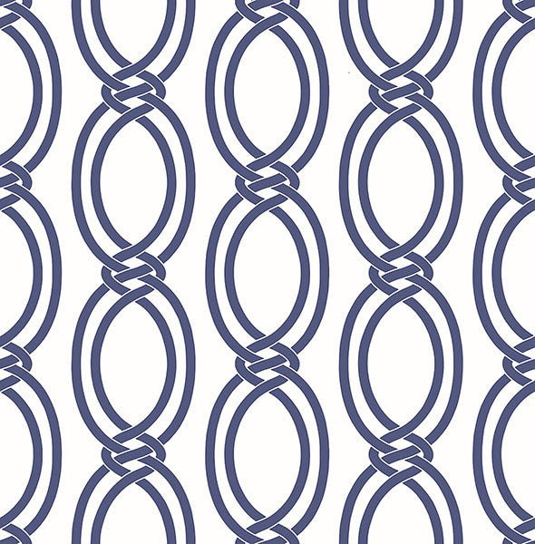 media image for sample infinity indigo geometric stripe wallpaper from the symetrie collection by brewster home fashions 1 241