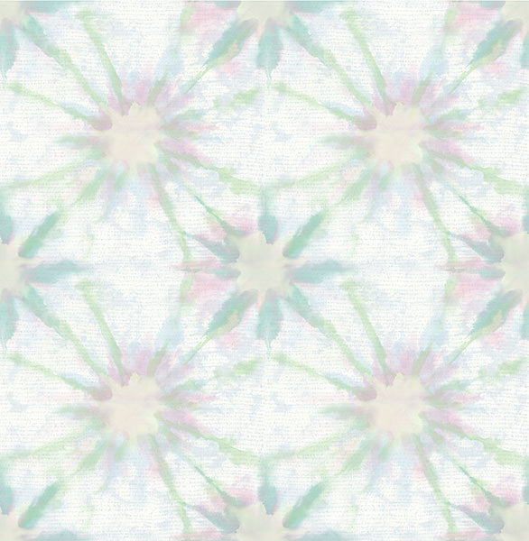 media image for Iris Green Shibori Wallpaper from the Kismet Collection by Brewster Home Fashions 244