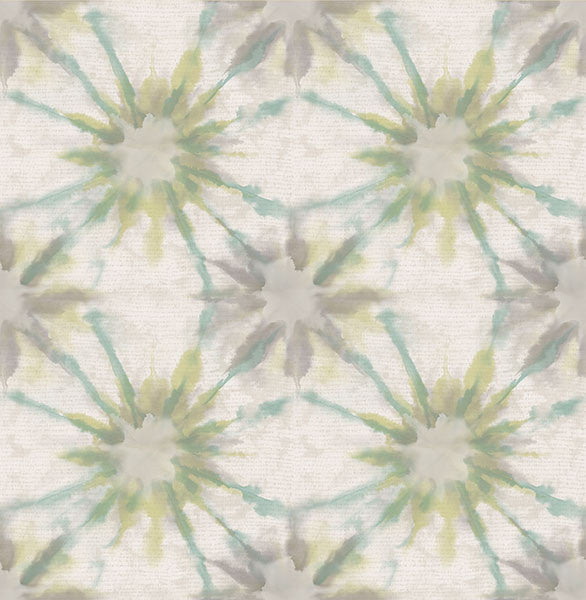 media image for Iris Turquoise Shibori Wallpaper from the Kismet Collection by Brewster Home Fashions 212