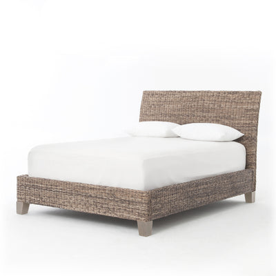 product image for Banana Leaf Bed In Grey Wash 4