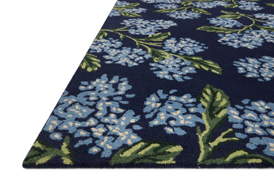 product image for joie hooked navy rug by rifle paper co x loloi joiejoi 04nv00160s 2 87