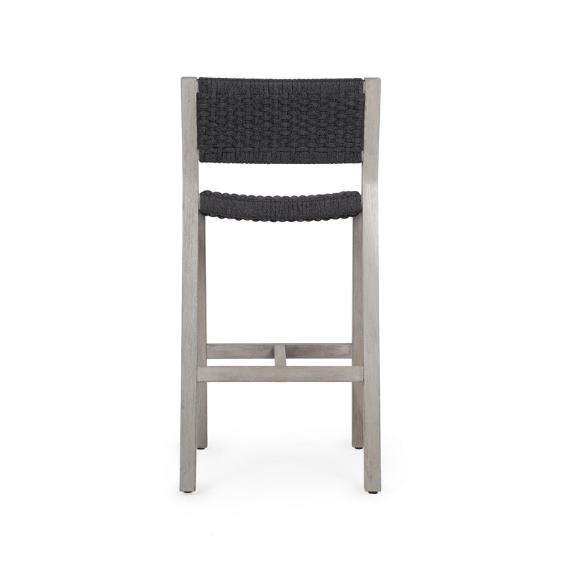 media image for Delano Outdoor Bar Stool in Weathered Grey by BD Studio 227