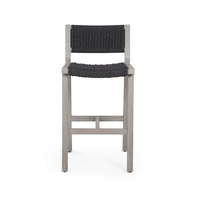 product image for Delano Outdoor Bar Stool in Weathered Grey by BD Studio 67