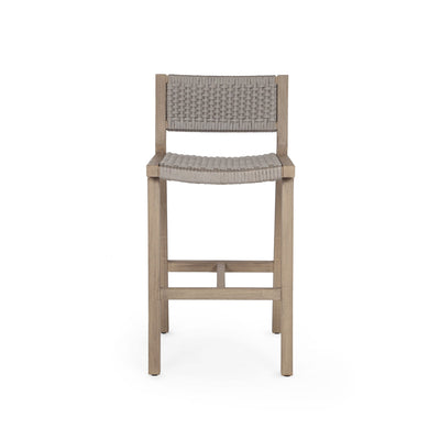 product image for Delano Outdoor Bar Stool In Washed Brown 2