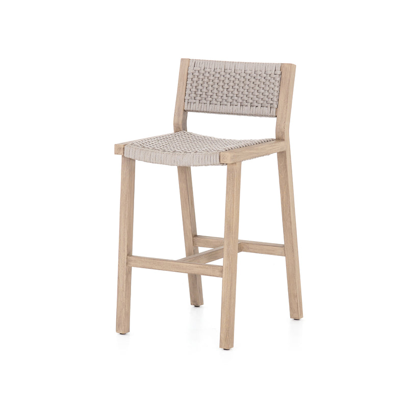 media image for Delano Outdoor Bar Stool In Washed Brown 26