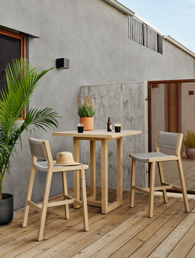 product image for Delano Outdoor Bar Stool In Washed Brown 90