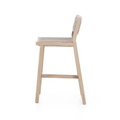product image for Delano Outdoor Bar Stool In Washed Brown 6