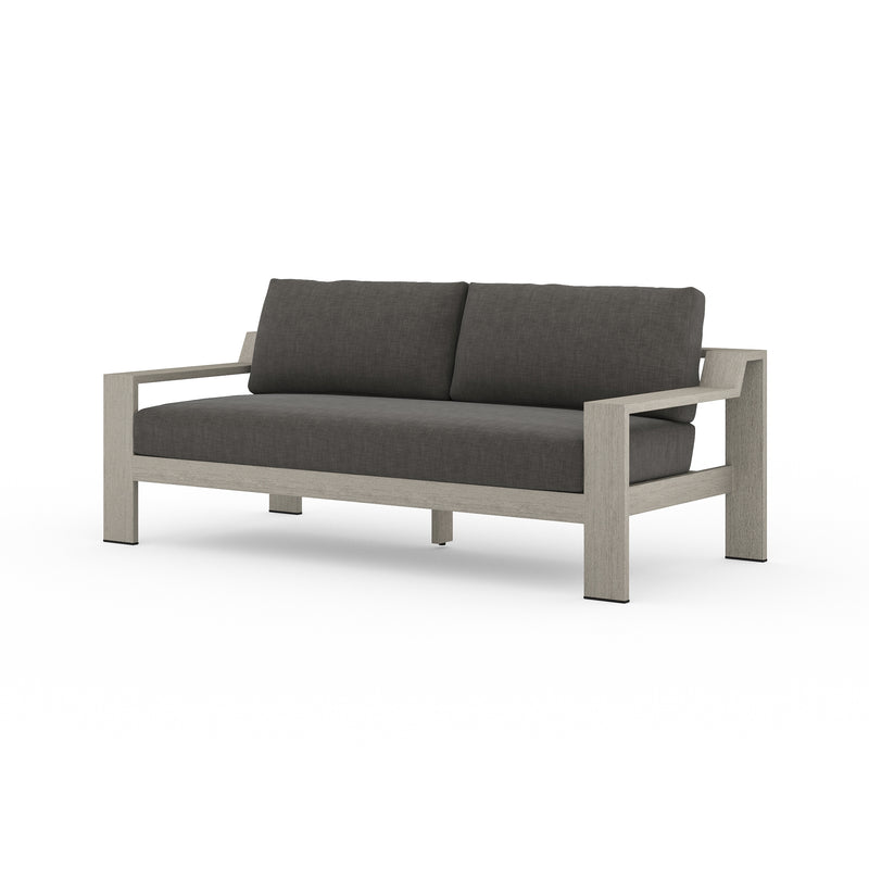 media image for Monterey Outdoor 2 Seater Sofa In Weathered Grey 262