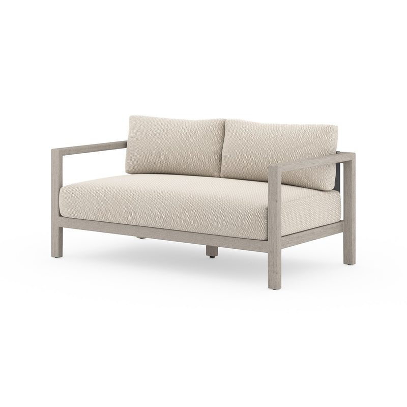 media image for Sonoma Outdoor Sofa Weathered Grey 292