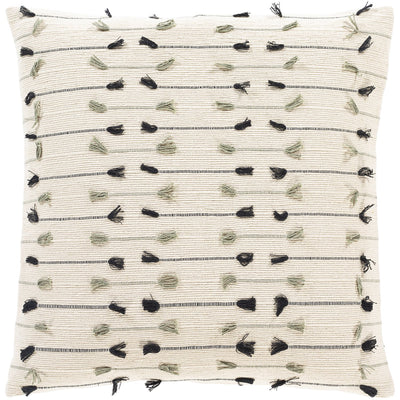 product image for Justine JTI-003 Woven Pillow in Beige & Black by Surya 29